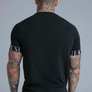SikSilk - Black Tech T-Shirt