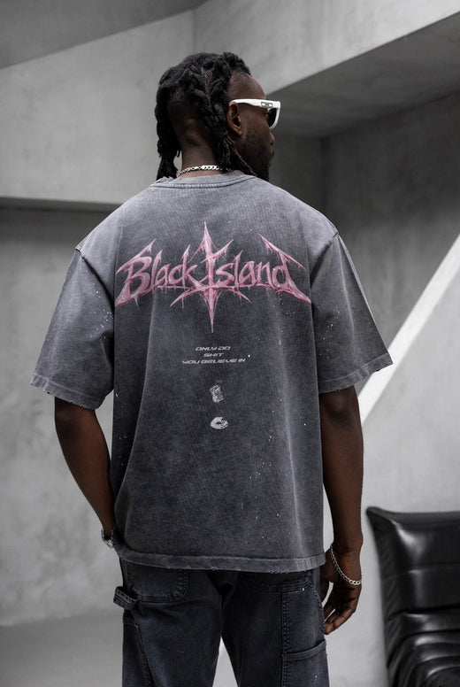 Black Island - Grey T-Shirt