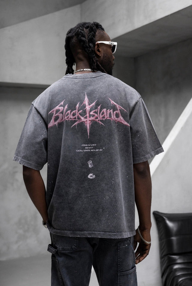 Black Island - Grey T-Shirt