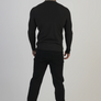 SikSilk - Black Long Sleeve T-Shirt