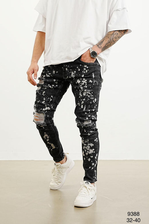 2Y Premium - Extra Painted Jeans