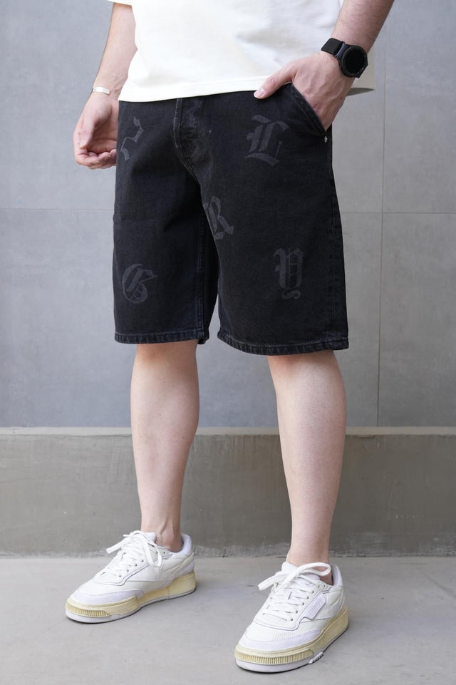 2Y Premium - Denim Shorts - 2YP - Black