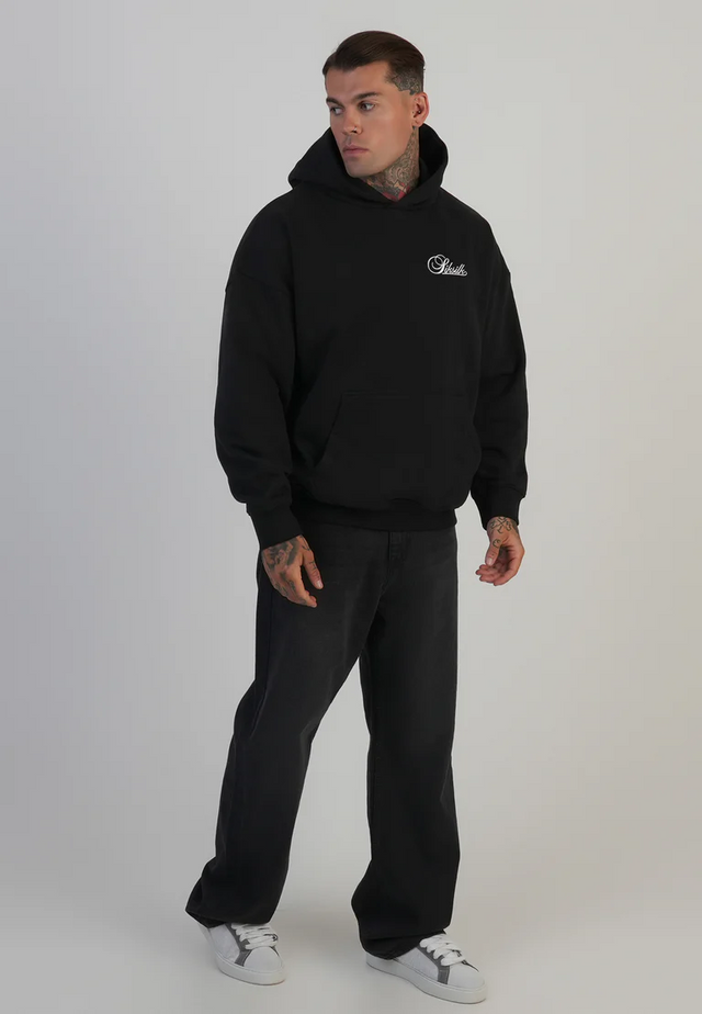 SikSilk - Black Essentials Hoodie