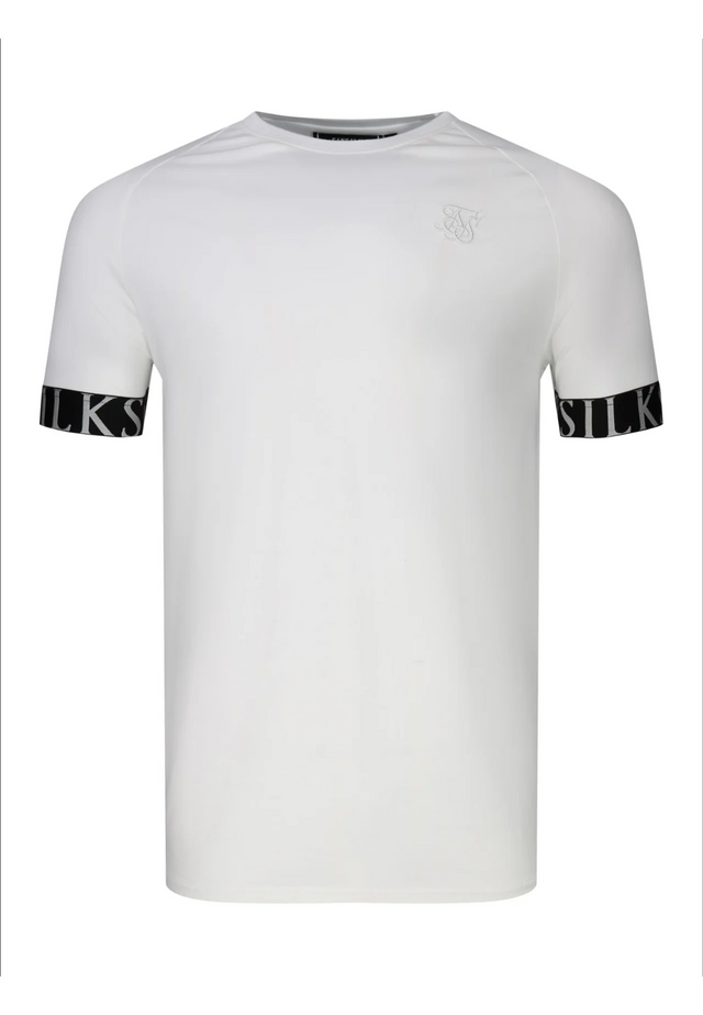 SikSilk - White Tech T-Shirt