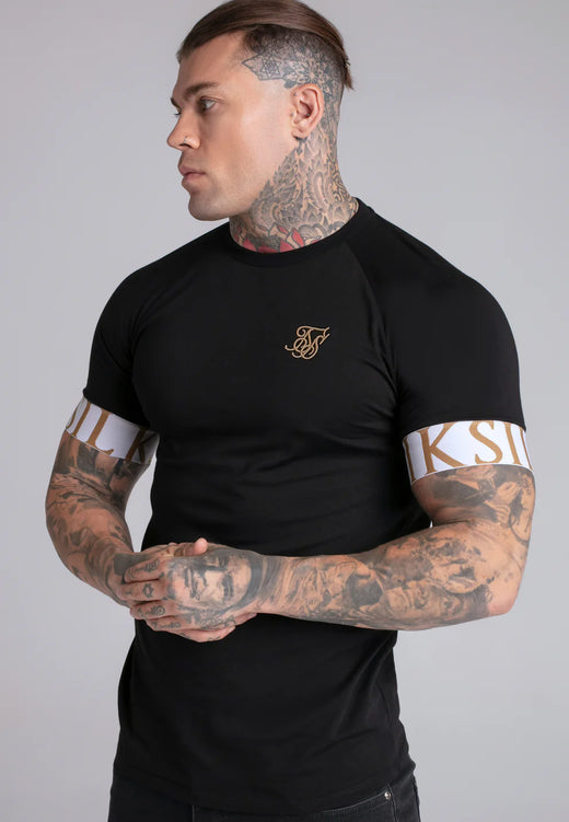 SikSilk - Black Tech T-Shirt