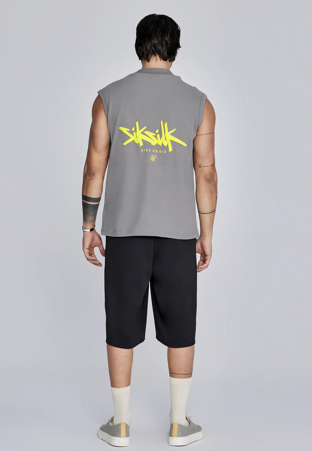 SikSilk - Grey Yellow Vest