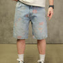 2Y Premium - Floral Denim Shorts