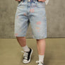 2Y Premium - Floral Denim Shorts