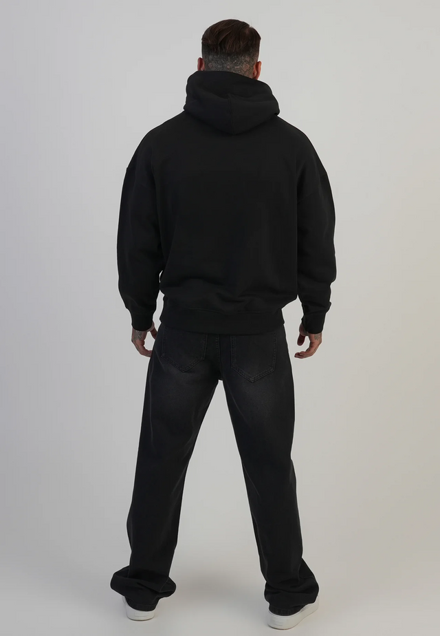 SikSilk - Black Essentials Hoodie