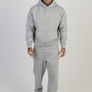 SikSilk - Grey Marl Graphic Hoodie