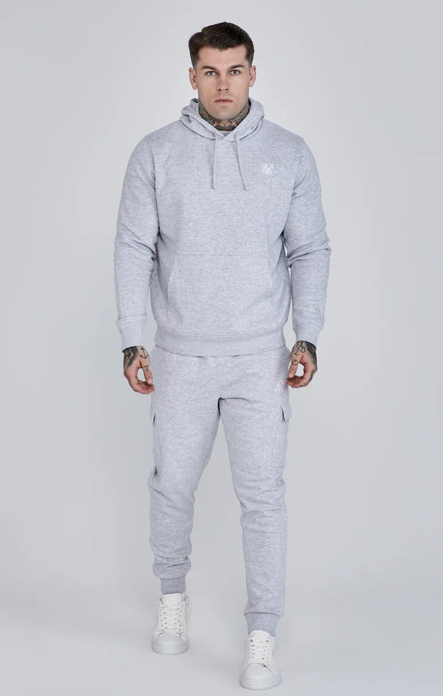 SikSilk - Grey Essentials Cargo Joggers