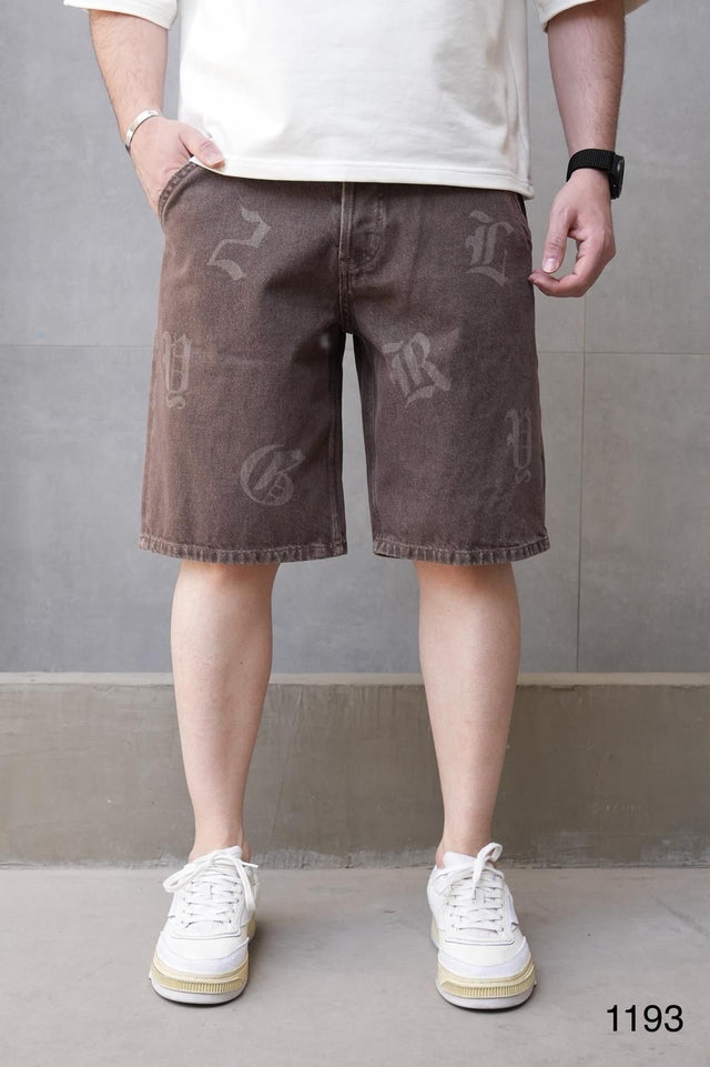 2Y Premium - Denim Shorts - 2YP - Brown