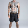 SikSilk - Black Swim Shorts