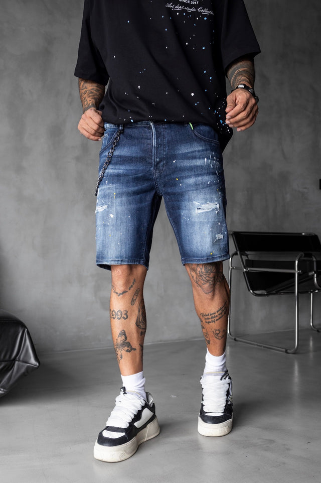 Black Island - Blue Denim Shorts