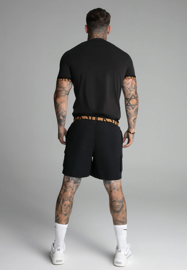 SikSilk - Black Tech T-Shirt