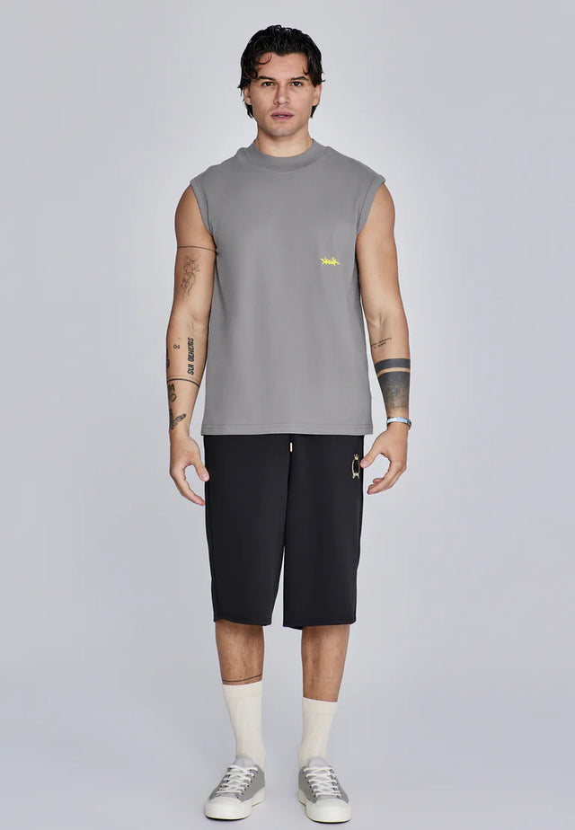 SikSilk - Grey Yellow Vest