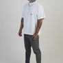 SikSilk - White Oversized T-Shirt