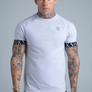 SikSilk - Grey Marl Tech T-Shirt