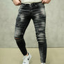 2Y Premium - Painted Jeans - Black
