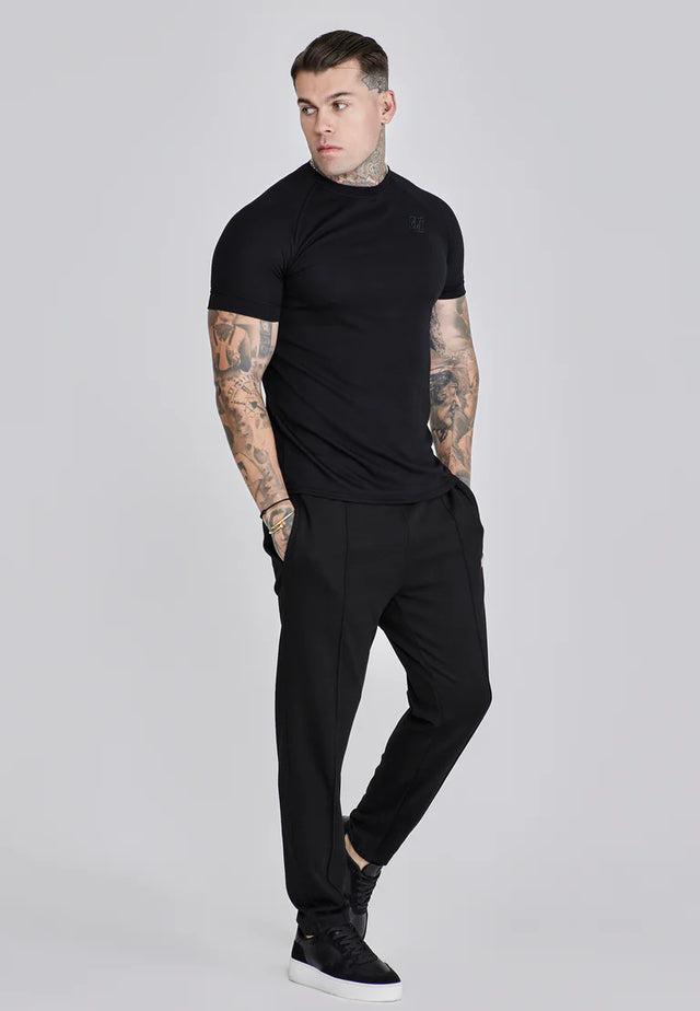SikSilk - Smart T-Shirt - Black
