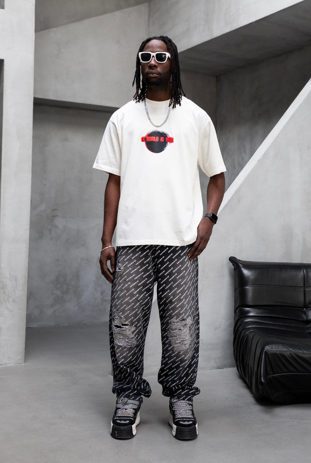Black Island - The world is yours T-Shirt - White
