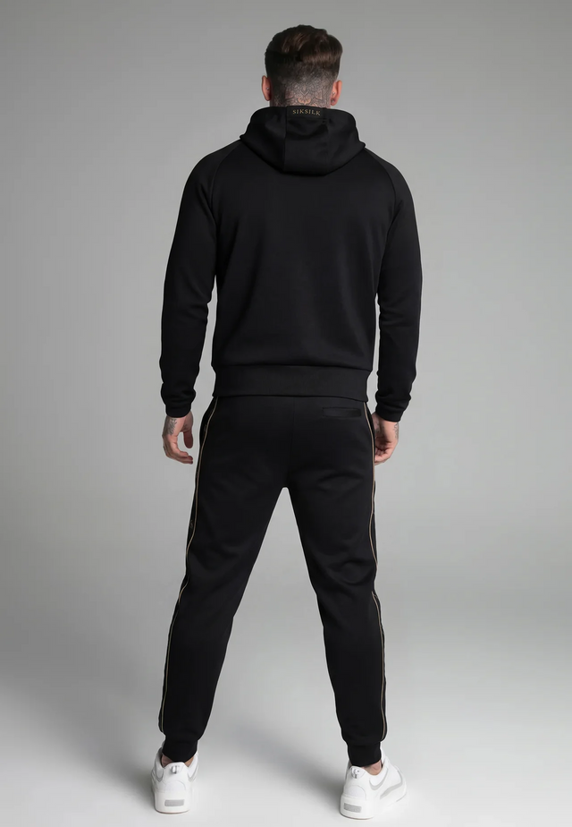 SikSilk - Black Full Zip hoodie