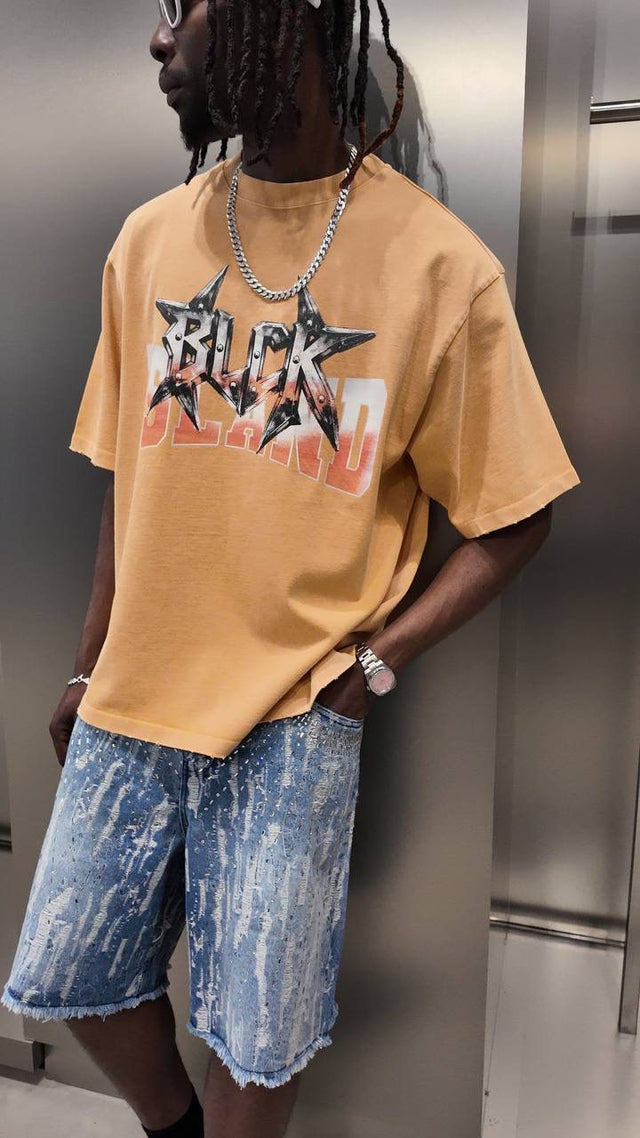 Black Island - Orange T-Shirt