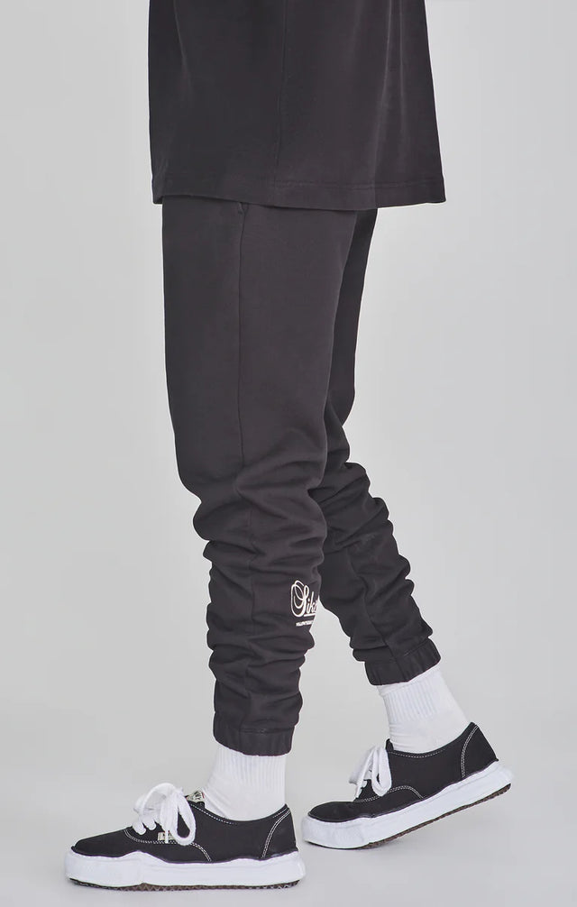 SikSilk - Relaxed Fit Joggers - Black