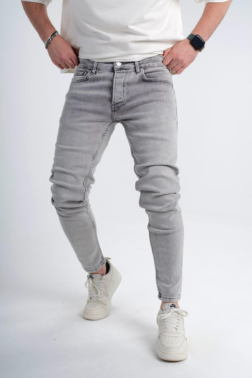 2Y Premium - Grey Slim Fit Jeans