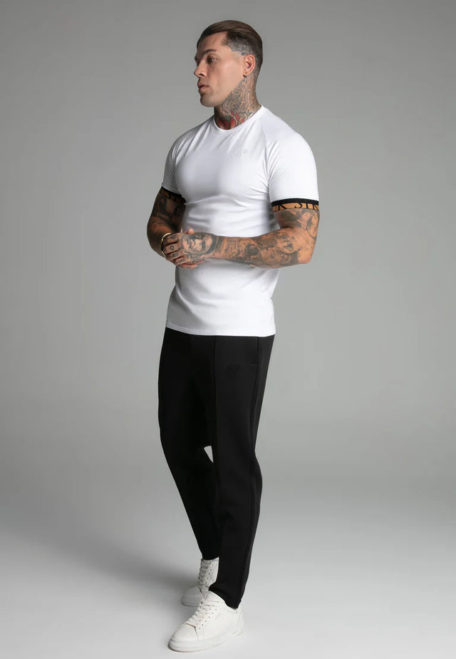 SikSilk - White Tech T-Shirt