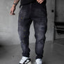 Black Island - Painted Jeans - Black