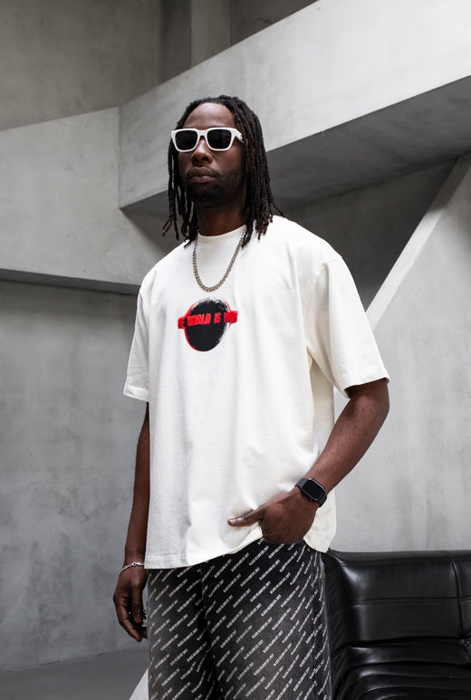 Black Island - The world is yours T-Shirt - White