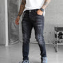 Black Island - Painted Jeans - Black