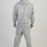 SikSilk - Grey Marl Graphic Hoodie