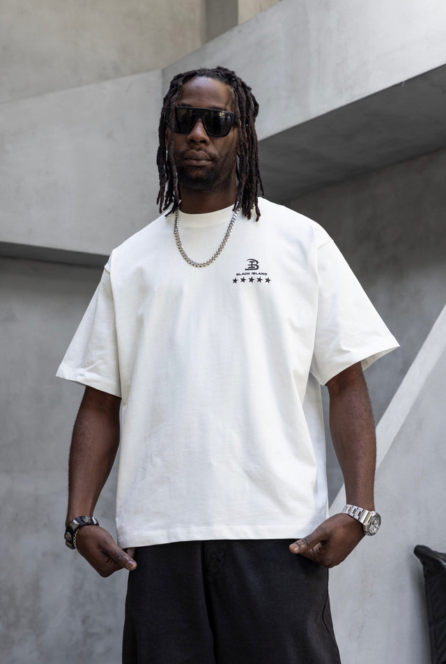 Black Island - Boxing is My Therapy T-Shirt - White