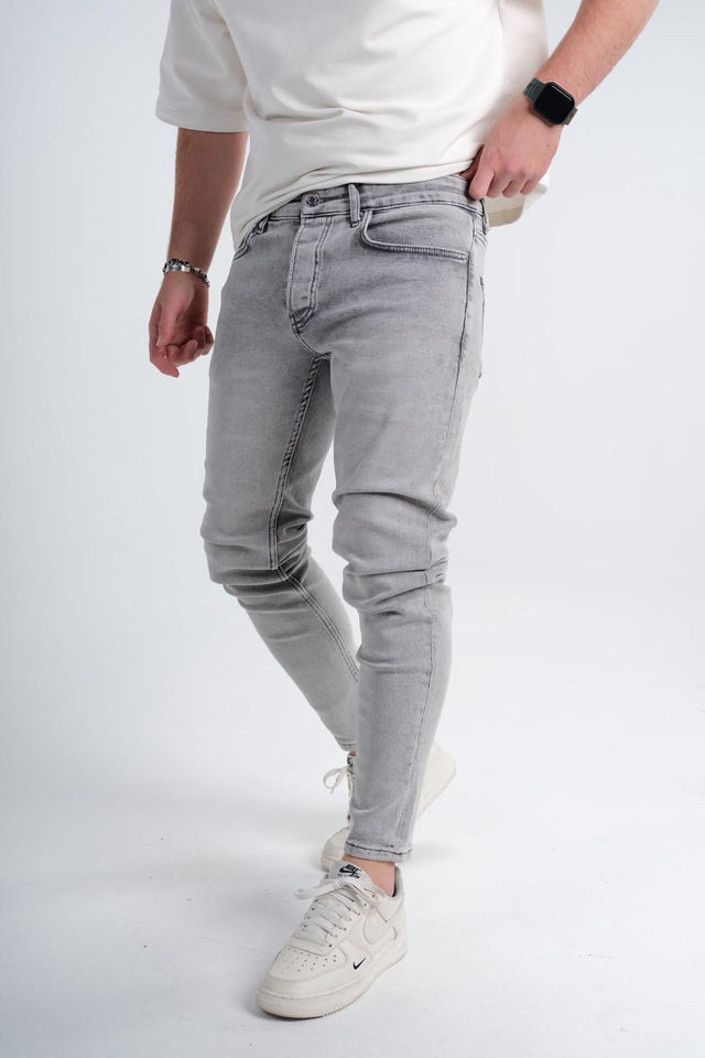 2Y Premium - Grey Slim Fit Jeans