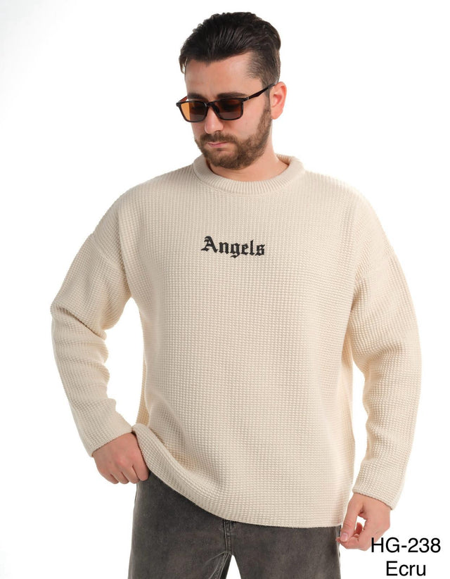 2Y Premium - Angels Beige Pulover