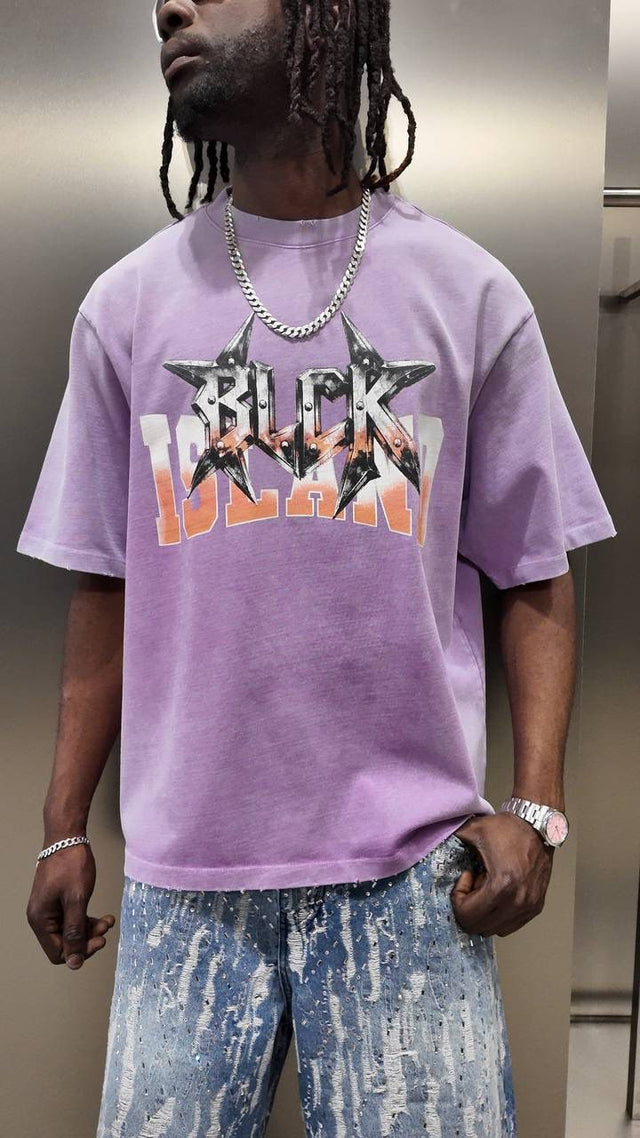 Black Island - Purple T-Shirt