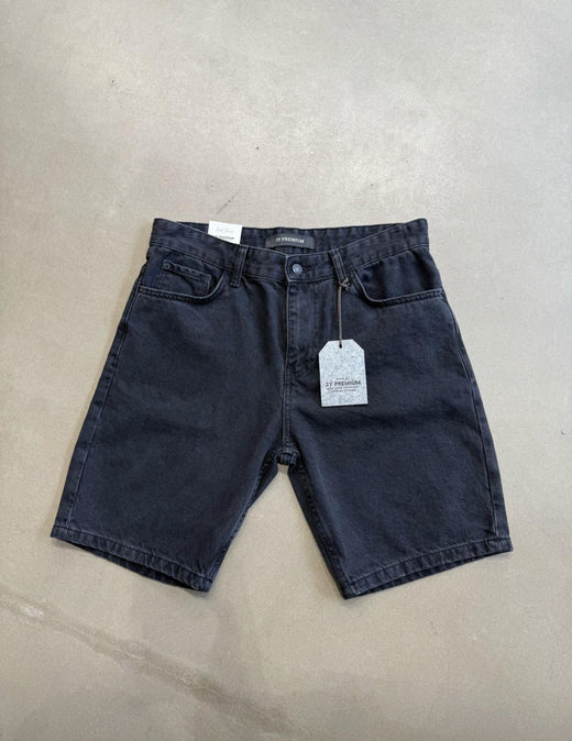 2Y Premium - Denim Shorts - Black