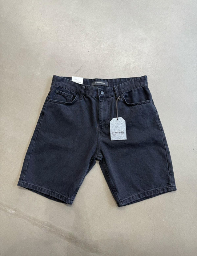 2Y Premium - Denim Shorts - Black