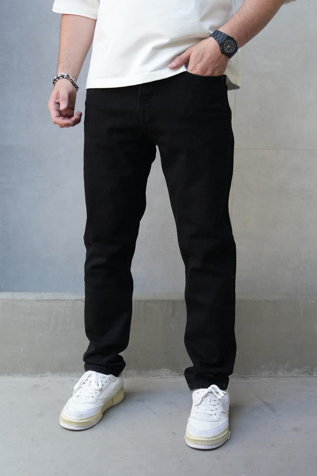 2Y Premium - Black Relaxed Jeans