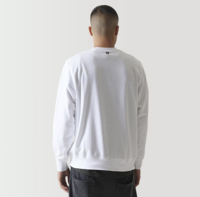 11 Degrees - Core Sweatshirt - White