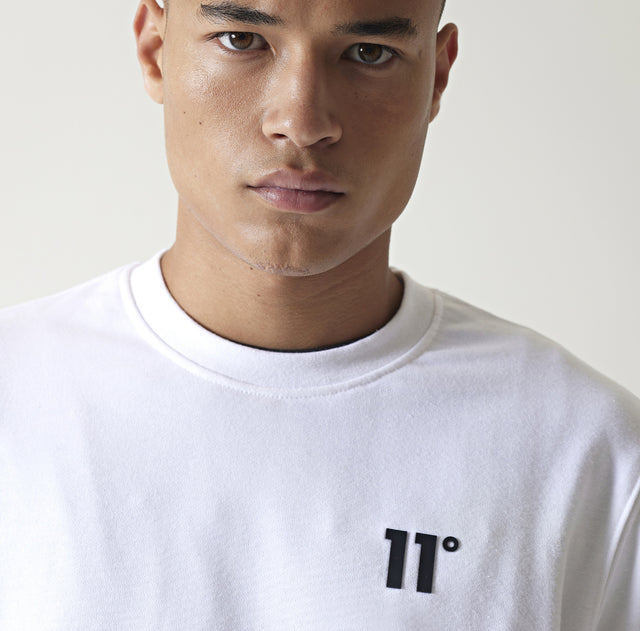 11 Degrees - Core Sweatshirt - White