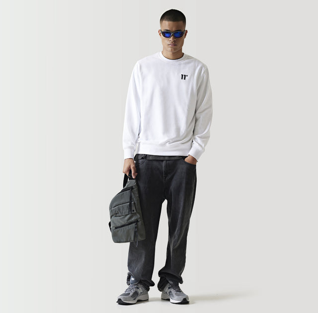 11 Degrees - Core Sweatshirt - White