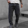 Black Island - Basic Straight Jeans - Black