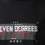 11 Degrees - Streetwear Graphic T-Shirt - Black