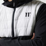 11 Degrees - Overhead Hybrid Jacket - Black/White