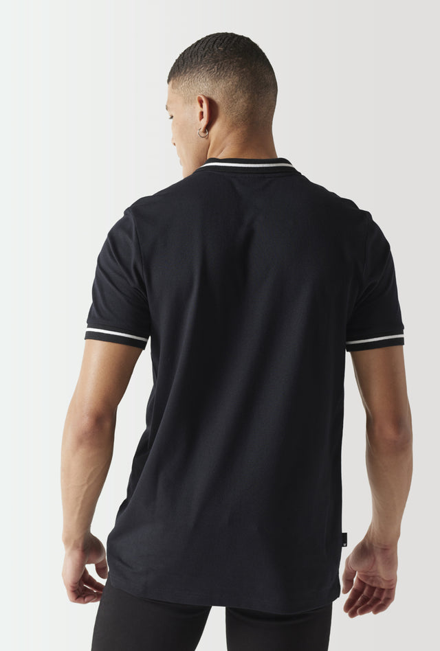 11 Degrees - Core Polo Shirt - Black