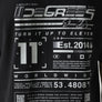 11 Degrees - Future Tech Back Graphic T-Shirt - Black