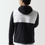 11 Degrees - Overhead Hybrid Jacket - Black/White